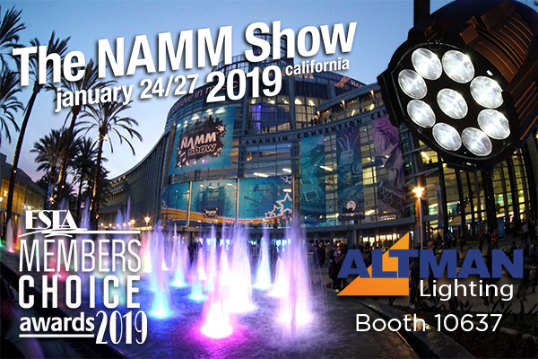 Altman at NAMM 2019